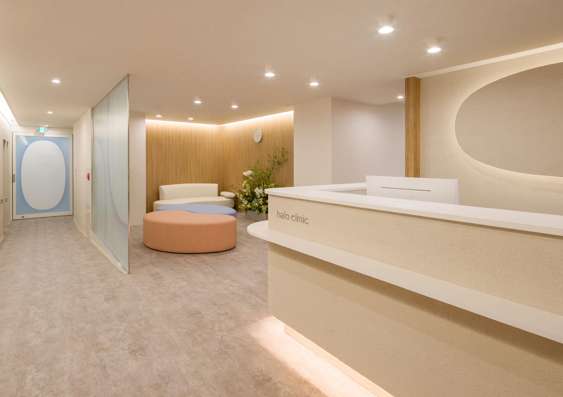 受付から待合室