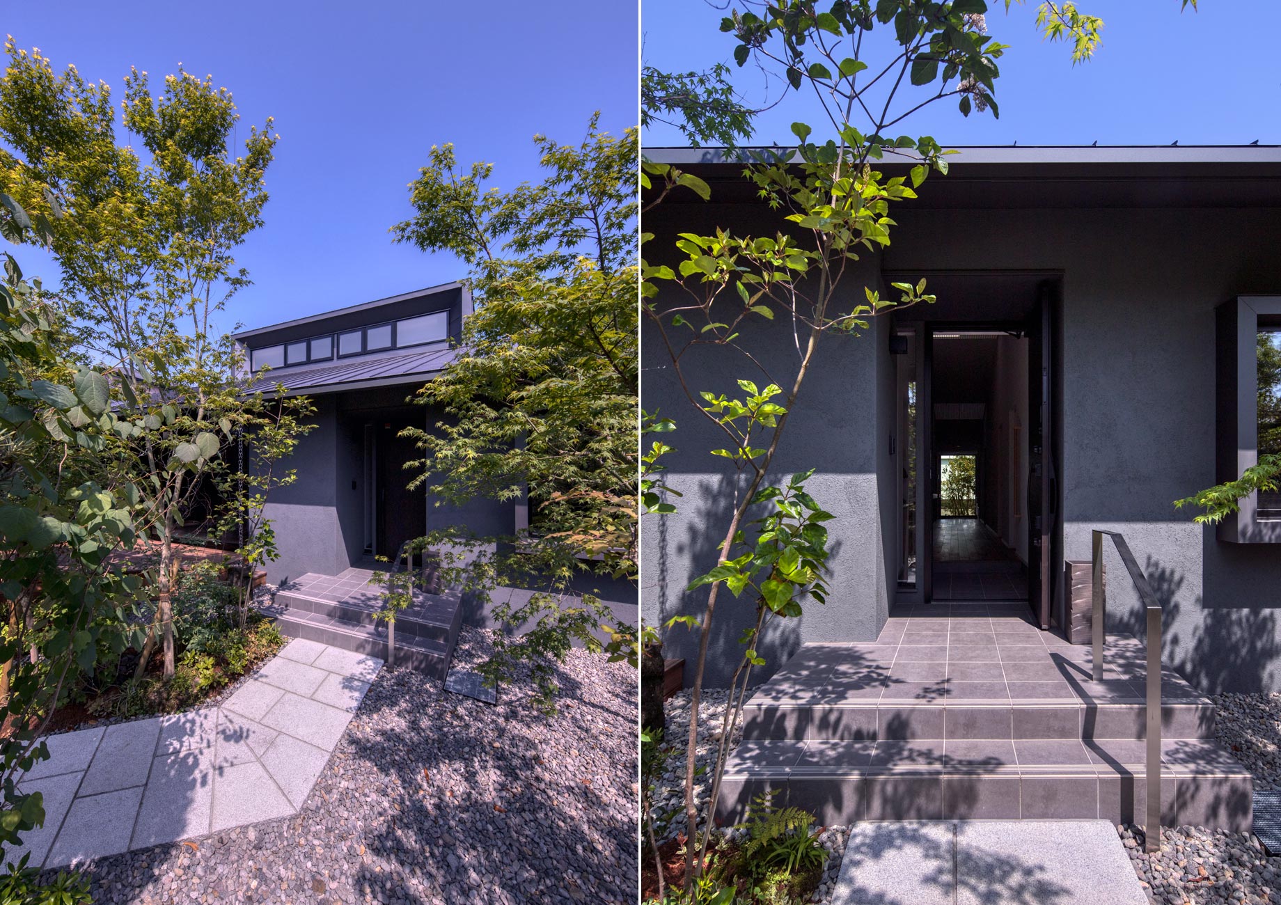 002南側近景｜004南側アプローチ