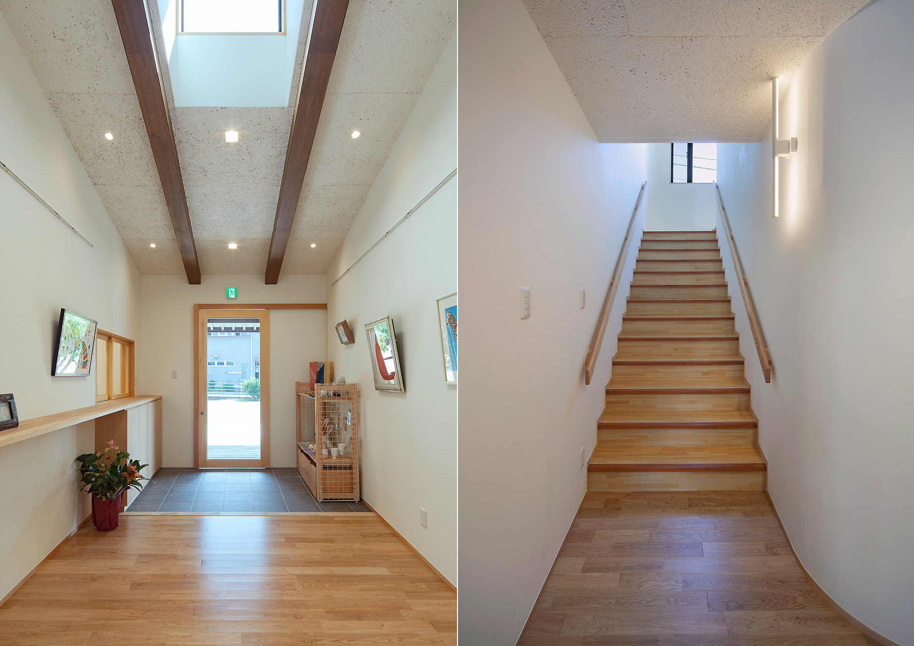 玄関ホール｜階段室