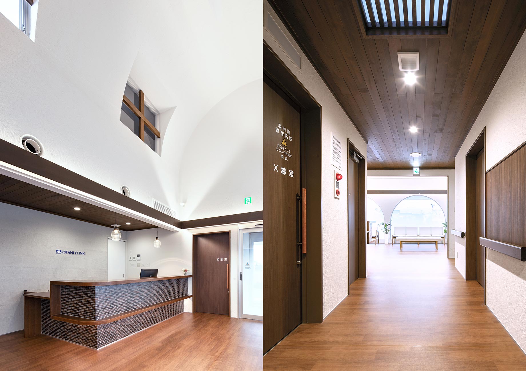 受付カウンター｜中待合