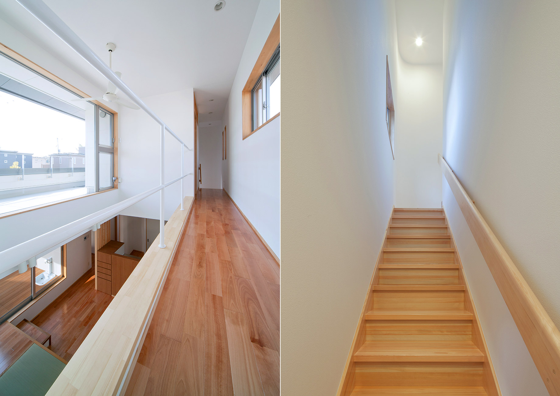 ２階廊下｜階段